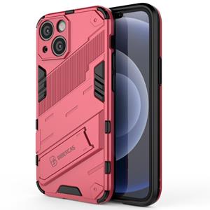 huismerk Punk Armor 2 in 1 pc + TPU-telefoonhoesje met onzichtbare houder voor iPhone 13 Mini