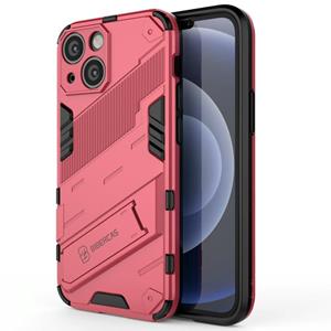 huismerk Punk Armor 2 in 1 pc + TPU-telefooncase met onzichtbare houder voor iPhone 13