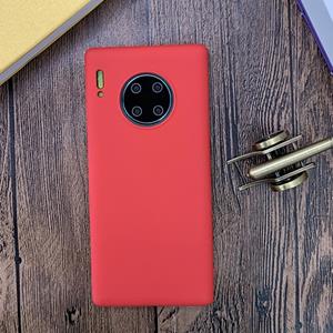 Huismerk Voor Huawei Mate 30 Pro Schokbestendige Berijpte TPU-beschermhoes (rood)