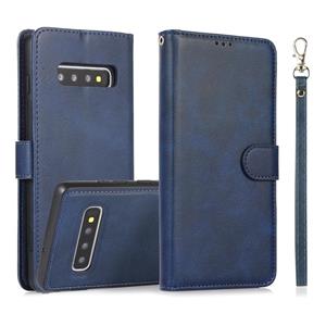 huismerk For Samsung Galaxy S10+ Calf Texture 2 in 1 Detachable Magnetic Back Cover Horizontal Flip Leather Case with Holder & Card Slots & Wallet & Photo Fram