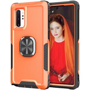 huismerk Voor Samsung Galaxy Note10 + 3 in 1 pc + TPU-telefoonhoes met ringhouder