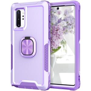 huismerk Voor Samsung Galaxy Note10 + 3 in 1 pc + TPU-telefooncase met ringhouder