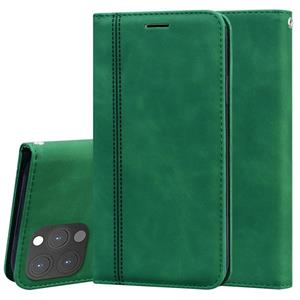 huismerk Frosted Business Magnetic Horizontal Flip PU lederen tas met houder & kaart slot & lanyard voor iphone 13 pro