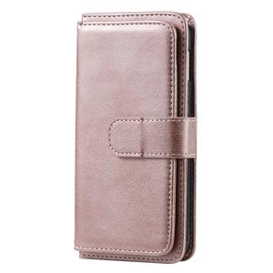 huismerk Voor Samsung Galaxy S10e Multifunctionele Magnetische Koperen gesp Horizontale Flip Solid Color lederen kast met 10 Card Slots & Wallet & Holder & Pho