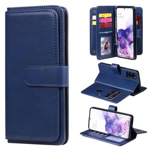 huismerk Voor Samsung Galaxy S20+ Multifunctionele Magnetische koperen gesp Horizontale Flip Solid Color lederen kast met 10 Card Slots & Wallet & Holder & Pho