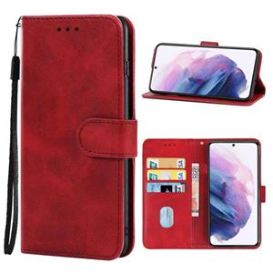 huismerk Lederen telefooncase voor Samsung Galaxy S21 + 5G