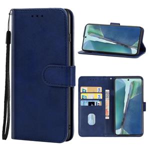 huismerk Lederen telefooncase voor Samsung Galaxy Note20