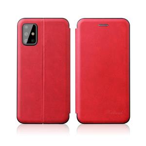 huismerk Voor Samsung Galaxy Note20 Ultra Integrated Voltage Retro Texture Magnetic TPU+PU Leather Case met kaartslot & houder(rood)