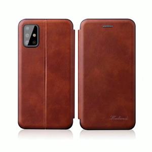 huismerk Voor Samsung Galaxy A40 Magnetic Horizontal Flip Leather Case met Holder & Card Slots & Wallet(Zwart)