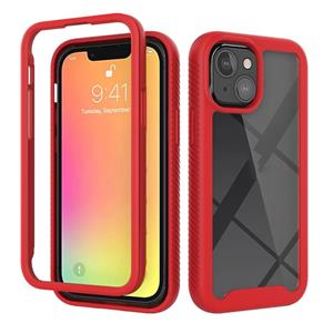 huismerk Starry Sky Solid Color Serie Shockproof PC + TPU beschermhoes voor iPhone 13 Mini