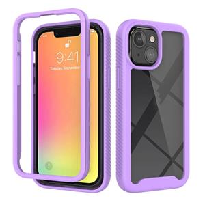 huismerk Starry Sky Solid Color Serie Shockproof PC + TPU beschermhoes voor iPhone 13 Mini