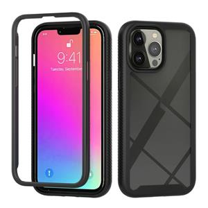 huismerk Starry Sky Solid Color Serie Shockproof PC + TPU beschermhoes voor iPhone 13 Pro Max