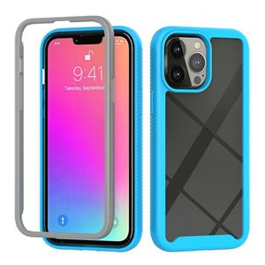 huismerk Starry Sky Solid Color Serie Shockproof PC + TPU beschermhoes voor iPhone 13 Pro Max