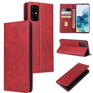 huismerk Voor Samsung Galaxy S20 Kalfstructuur Magnetische Horizontale Flip Lederen Case met Houder & Card Slots & Portemonnee