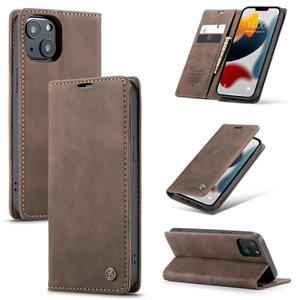 Caseme-013 Multifunctionele Retro Frosted Horizontale Flip Lederen Case met Kaart Slot & Houder & Portemonnee voor iPhone 13 Mini