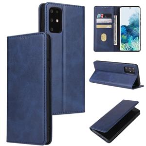 huismerk Voor Samsung Galaxy S20 Kalfstructuur Magnetische Horizontale Flip Leren Case met Houder & Card Slots & Portemonnee