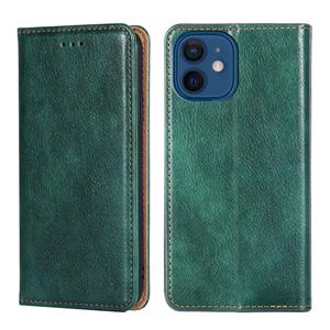 huismerk PU + TPU Gloss Oil Effen Kleur Magnetische Horizontale Flip Leren Case met Houder & Card Slot & Portemonnee voor iPhone 13 Mini