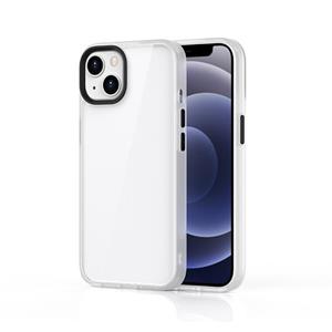 huismerk Ming Shield Hybrid Frosted Transparent PC + TPU Scratch Proof Shockproof Case voor iPhone 13 Mini