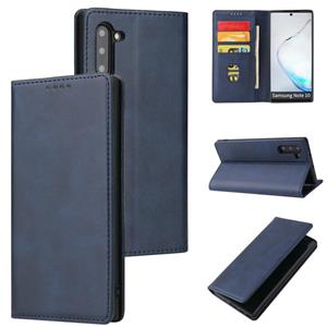 huismerk Voor Samsung Galaxy Note10 Calf Texture Magnetische Horizontale Flip Leren Case Met Houder & Card Slots & Portemonnee