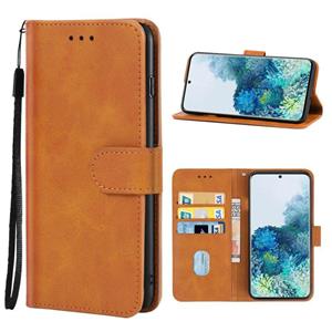 huismerk Lederen telefooncase voor Samsung Galaxy S20