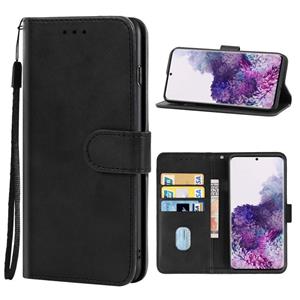 huismerk Lederen telefooncase voor Samsung Galaxy S20 +