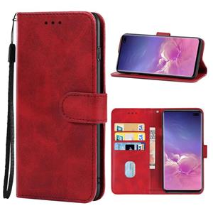 huismerk Lederen telefooncase voor Samsung Galaxy S10