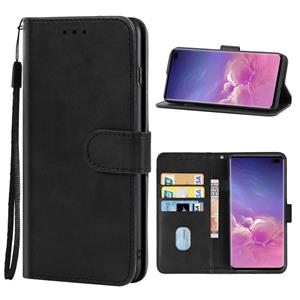 huismerk Lederen telefooncase voor Samsung Galaxy S10