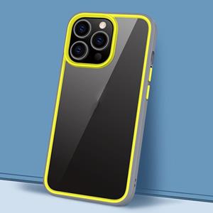 huismerk Prachtige kleuren serie pc + TPU schokbestendige beschermhoes voor iPhone 13 pro