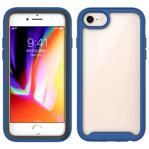 huismerk Voor iPhone 6 Starry Sky Solid Color Series Shockproof PC + TPU Beschermhoes (Royal Blue)