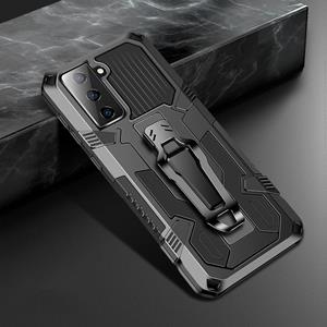 huismerk Voor Samsung Galaxy S30 Machine Armor Warrior Shockproof PC + TPU Beschermhoes(Zwart)