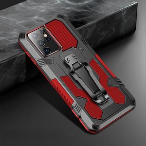 huismerk Voor Samsung Galaxy S30 Ultra Machine Armor Warrior Shockproof PC + TPU Beschermhoes(Rood)