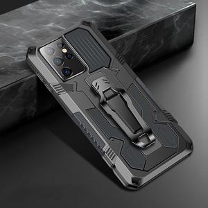 huismerk Voor Samsung Galaxy S30 Ultra Machine Armor Warrior Shockproof PC + TPU Beschermhoes (Space Gray)