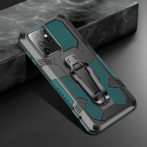 huismerk Voor Samsung Galaxy S30 Ultra Machine Armor Warrior Shockproof PC + TPU Beschermhoes (Army Green)