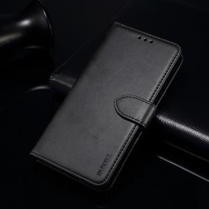 GUSSIM Voor Huawei P40  Business Style horizontale flip lederen case met Holder & Card Slots & Wallet(Zwart)