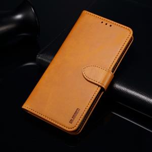 GUSSIM Voor Huawei P40 Pro  Business Style Horizontal Flip Leather Case met Holder & Card Slots & Wallet(Khaki)