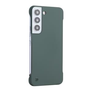 Voor Samsung Galaxy S22 5G Enkay Matte Frameloze Hard PC Case (Dark Green)