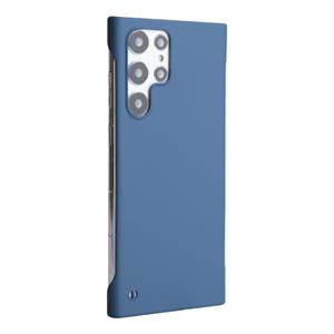 Voor Samsung Galaxy S22 Ultra 5G Enkay Matte Frameloze Hard PC Case (Dark Blue)