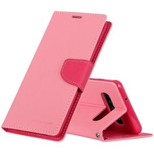 huismerk KWIK GOOSPERY FANCY dagboek horizontale Flip PU lederen case voor Galaxy S10 Plus met houder & kaartsleuven & portemonnee (roze)