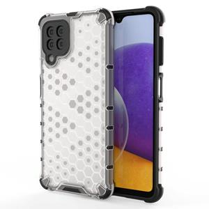 huismerk Voor Samsung Galaxy M32 4G Shockproof Honeycomb PC + TPU-beschermhoes