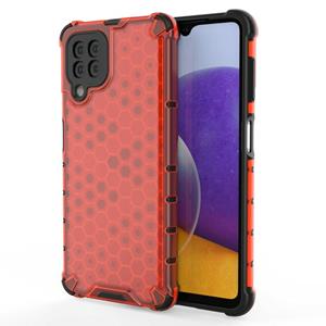 huismerk Voor Samsung Galaxy M32 4G Shockproof Honeycomb PC + TPU-beschermhoes