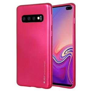 huismerk KWIK GOOSPERY ik JELLY metaal TPU Case voor Galaxy S10 (Rose Red)