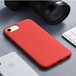 huismerk Voor iPhone6 & 6s Starry Series schokbestendig stro materiaal + TPU beschermhoes (rood)