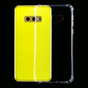 huismerk Voor Galaxy S10e vierhoek schokbestendige ultradunne transparante TPU Case