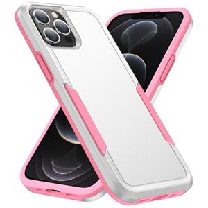 huismerk Pioneer Armor Heavy Duty PC + TPU Shockproof Case For iPhone 13 Pro(White)