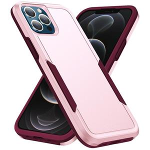 huismerk Pioneer Armor Heavy Duty PC + TPU Shockproof Case For iPhone 13 Pro(Pink)