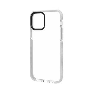 huismerk Voor iPhone 12 Shockproof TPU-beschermhoes met hoge transparantie (wit)