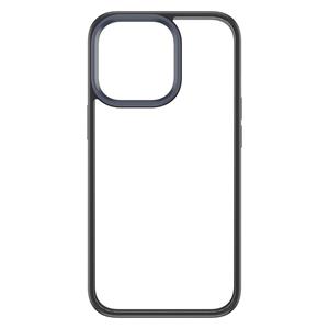 ROCK PC + TPU Udun transparant beschermhoesje voor iPhone 13 (zwart)