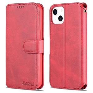 AZNS Calf Texture Horizontale Flip Leren Case met Houder & Kaart Slots & Portemonnee & Fotolijst voor iPhone 13 Mini