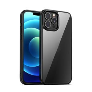 Ipaky Bright Color Series TPU + PC Shockproof Protective Case voor iPhone 13 Pro (Black)