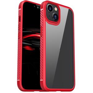 IPAKY MG-serie Transparante TPU + PC Airbag Schokbestendig Case voor iPhone 13 Mini